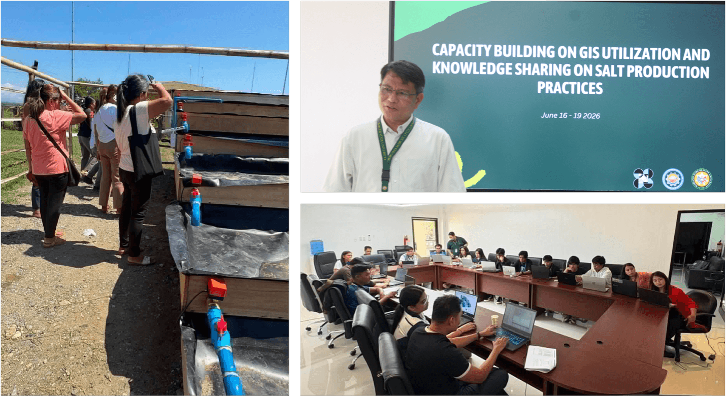 MMSU trains LGUs and salt makers in GIS and science-based salt production practices featured image